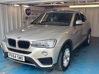 USED 2014 64 BMW X4 2.0 20d SE SUV 5dr Diesel Auto xDrive Euro 6 (s/s) (190 ps)+2 KEYS+PSH 7 SERVICES+CRUISE+PARK SENSORS+LEATHER HEATED SEATS+AIRCON+NAV+BT AUDIO+USB+AUX+AUTOHOLD+ALLOYS+HPI CLEAR WITH VOSA MOT HISTORY, CLEAN +GREAT DRIVE+GOOD MPG, PART EXCHANGE WELCOME 2 KEYS+PSH 7 SERVICES+CRUISE+PARK SENSORS+LEATHER HEATED SEATS+AIRCON+NAV+BT AUDIO+USB+AUX+AUTOHOLD+ALLOYS+HPI CLEAR