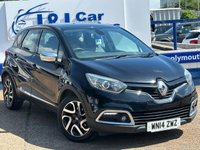 USED 2014 14 RENAULT CAPTUR 1.5 dCi ENERGY Dynamique MediaNav SUV 5dr Diesel Manual Euro 5 (s/s) (90 ps) GREAT SERVICE HISTORY WITH THIS CAR