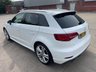 USED 2017 17 AUDI A3 2.0 TDI S line Sportback 5dr Diesel Manual Euro 6 (s/s) (150 ps) 1 PREVIOUS OWNER , FULL SERVICE HISTORY , &pound;20 A YEAR ROAD TAX