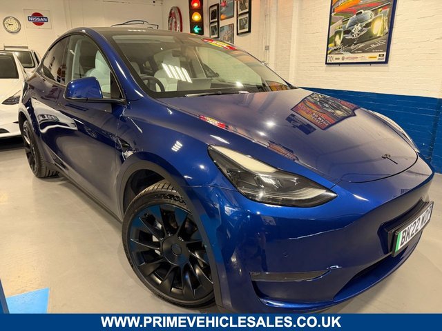 View our Tesla Model Y (Dual Motor) Long Range SUV 5dr 4WDE 
