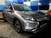 USED 2020 69 MITSUBISHI ECLIPSE CROSS 1.5T Dynamic SUV 5dr Petrol CVT Euro 6 (s/s) (163 ps) An absolute stunning example of this very highly sought after Ulez compliant petrol automatic Suv finished in Atlantic Grey complimented with 18" Diamond cut alloys ,This car comes with full service history and  is equipped with front and rear parking sensors with reverse camera ,Keyless entry and go ,dual zone digital climate control ,cruise control and speed limiter , voice control system ,heated front seats ,Dab stereo with usb inputs ,Bluetooth connectivity ,Android auto and Apple car play ,