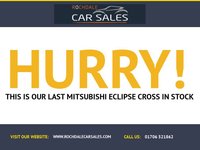 USED 2020 69 MITSUBISHI ECLIPSE CROSS 1.5T Dynamic SUV 5dr Petrol CVT Euro 6 (s/s) (163 ps) An absolute stunning example of this very highly sought after Ulez compliant petrol automatic Suv finished in Atlantic Grey complimented with 18" Diamond cut alloys ,This car comes with full service history and  is equipped with front and rear parking sensors with reverse camera ,Keyless entry and go ,dual zone digital climate control ,cruise control and speed limiter , voice control system ,heated front seats ,Dab stereo with usb inputs ,Bluetooth connectivity ,Android auto and Apple car play ,