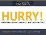 USED 2020 69 MITSUBISHI ECLIPSE CROSS 1.5T Dynamic SUV 5dr Petrol CVT Euro 6 (s/s) (163 ps) An absolute stunning example of this very highly sought after Ulez compliant petrol automatic Suv finished in Atlantic Grey complimented with 18" Diamond cut alloys ,This car comes with full service history and  is equipped with front and rear parking sensors with reverse camera ,Keyless entry and go ,dual zone digital climate control ,cruise control and speed limiter , voice control system ,heated front seats ,Dab stereo with usb inputs ,Bluetooth connectivity ,Android auto and Apple car play ,