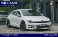 USED 2015 65 VOLKSWAGEN SCIROCCO 2.0 TDI BlueMotion Tech R-Line Hatchback 3dr Diesel Manual Euro 6 (s/s) (184 ps) 