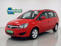 USED 2013 63 VAUXHALL ZAFIRA 1.6 16V Exclusiv MPV 5dr Petrol Manual Euro 5 (115 ps) * CALL 01543 379066**6 MONTHS WARRANTY**12 MONTHS MOT **