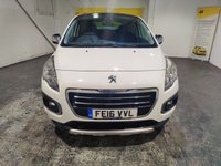 USED 2016 16 PEUGEOT 3008 1.6 BlueHDi Allure SUV 5dr Diesel ETG Euro 6 (s/s) (120 ps) &pound;35 TAX REAR CAMERA PAN ROOF SUN BLINDS HALF LEATHER