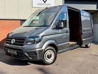 USED 2024 73 VOLKSWAGEN CRAFTER 2.0 TDI CR35 Trendline Panel Van 5dr Diesel Manual FWD LWB High Roof Euro 6 (s/s) (177 ps) ** NO V A T & LOW MILES ** NO V A T !!!   LONG WHEELBASE
