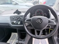 USED 2017 67 SKODA CITIGO Black 1.0 MPI GreenTech SE L hatchback, 23,000 miles, Euro 6, ULEZ compliant, 5-Speed manual, A/C, 15in Alloys, Heated seats, Rear sensors. Boasting exceptionally low mileage for its age, this 2017 Skoda Citigo MPI SE L presents a superb opportunity. With only 23,000 miles on the clock and having had just two owners, this Euro 6 compliant vehicle is in excellent condition. The SE L trim level ensures a comfortable and convenient driving experience, featuring manual air conditioning to keep you cool, and heated front seats for those colder mornings. For entertainment and connectivity, it comes equipped with the Radio Swing system, co