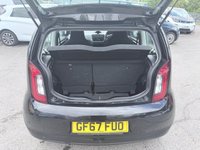 USED 2017 67 SKODA CITIGO Black 1.0 MPI GreenTech SE L hatchback, 23,000 miles, Euro 6, ULEZ compliant, 5-Speed manual, A/C, 15in Alloys, Heated seats, Rear sensors. Boasting exceptionally low mileage for its age, this 2017 Skoda Citigo MPI SE L presents a superb opportunity. With only 23,000 miles on the clock and having had just two owners, this Euro 6 compliant vehicle is in excellent condition. The SE L trim level ensures a comfortable and convenient driving experience, featuring manual air conditioning to keep you cool, and heated front seats for those colder mornings. For entertainment and connectivity, it comes equipped with the Radio Swing system, co