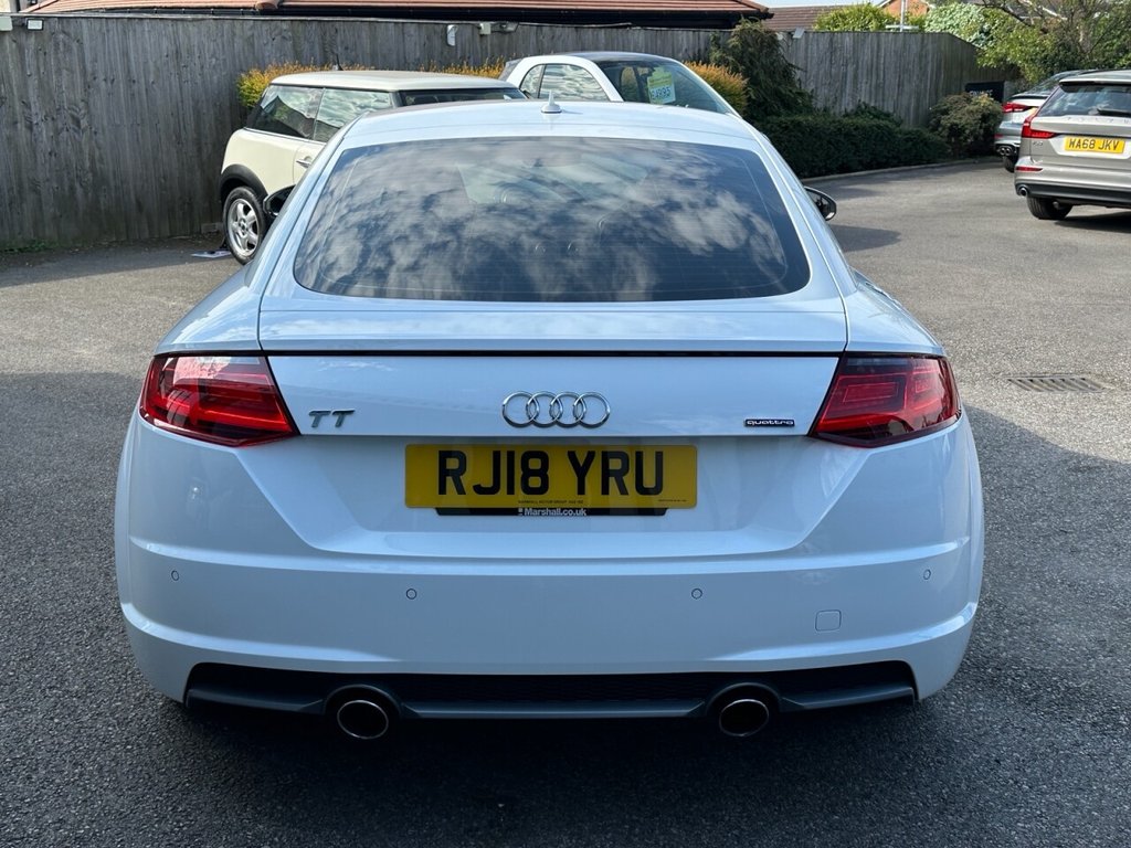 USED 2018 18 AUDI TT 2.0 TFSI S line Coupe 3dr Petrol S Tronic quattro Euro 6 (s/s) (230 ps) Virtual Cockpit 19" A/W New Pirelli
