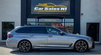 USED 2023 23 BMW 5 SERIES 2.0 520d MHT M Sport Touring 5dr Diesel Hybrid Steptronic Euro 6 (s/s) (190 ps) M SPORT PRO PACKAGE, SKY SCRAPER GREY, SHADOWLINE HEADLIGHTS