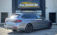 USED 2023 23 BMW 5 SERIES 2.0 520d MHT M Sport Touring 5dr Diesel Hybrid Steptronic Euro 6 (s/s) (190 ps) M SPORT PRO PACKAGE, SKY SCRAPER GREY, SHADOWLINE HEADLIGHTS