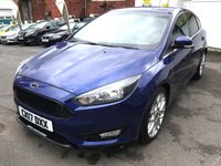 USED 2017 17 FORD FOCUS 1.5 TDCi Zetec Edition Hatchback 5dr Diesel Manual Euro 6 (s/s) (120 ps) * FULL HISTORY + BLUETOOTH *