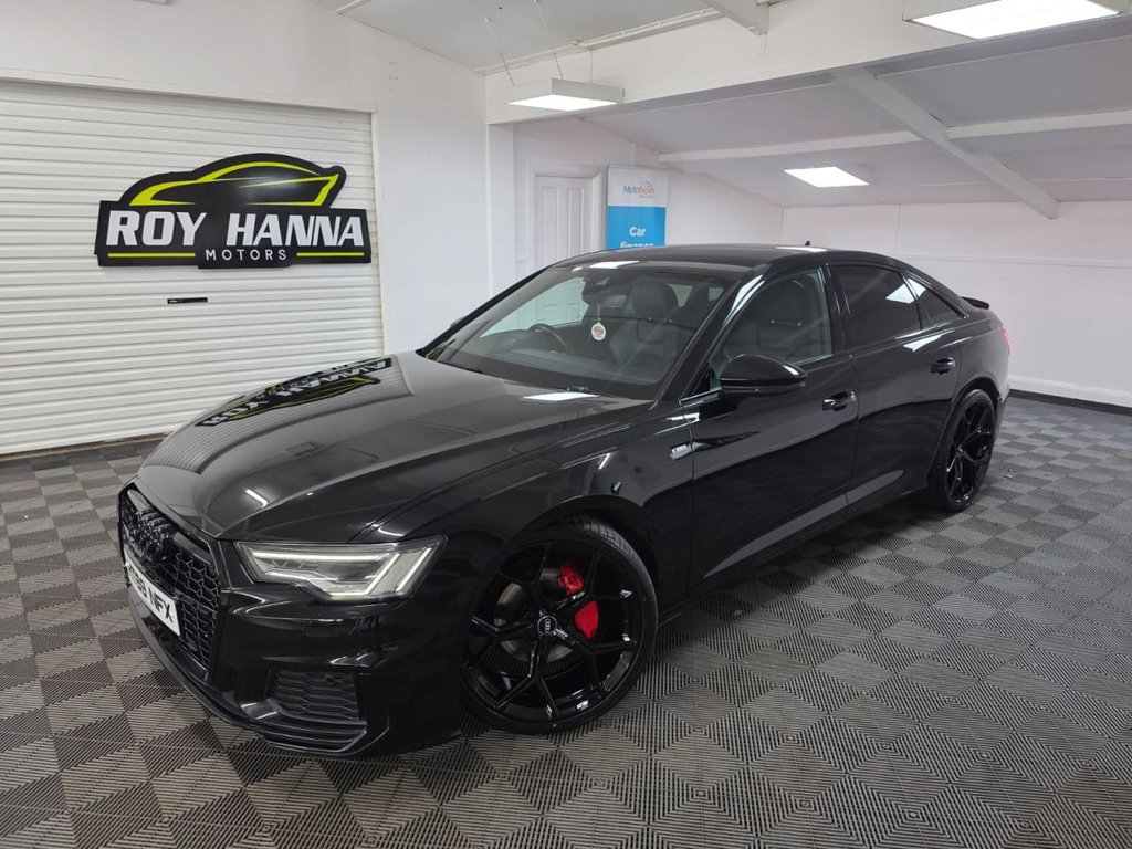 USED 2020 69 AUDI A6 SALOON 2.0 TDI 40 Black Edition Saloon 4dr Diesel S Tronic Euro 6 (s/s) (204 ps) SatNav - Park Sensors!
