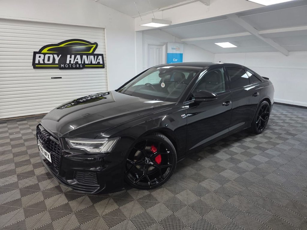 USED 2020 69 AUDI A6 SALOON 2.0 TDI 40 Black Edition Saloon 4dr Diesel S Tronic Euro 6 (s/s) (204 ps) SatNav - Park Sensors!