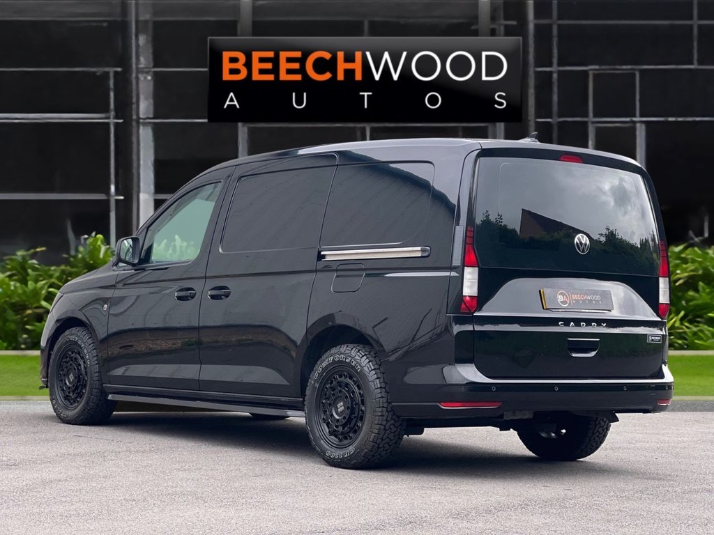 USED 2021 21 VOLKSWAGEN CADDY MAXI 2.0 TDI C20 Commerce Panel Van 6dr Diesel Manual LWB Euro 6 (s/s) (102 ps) BEECHWOOD STEALTH & NINJA PACK