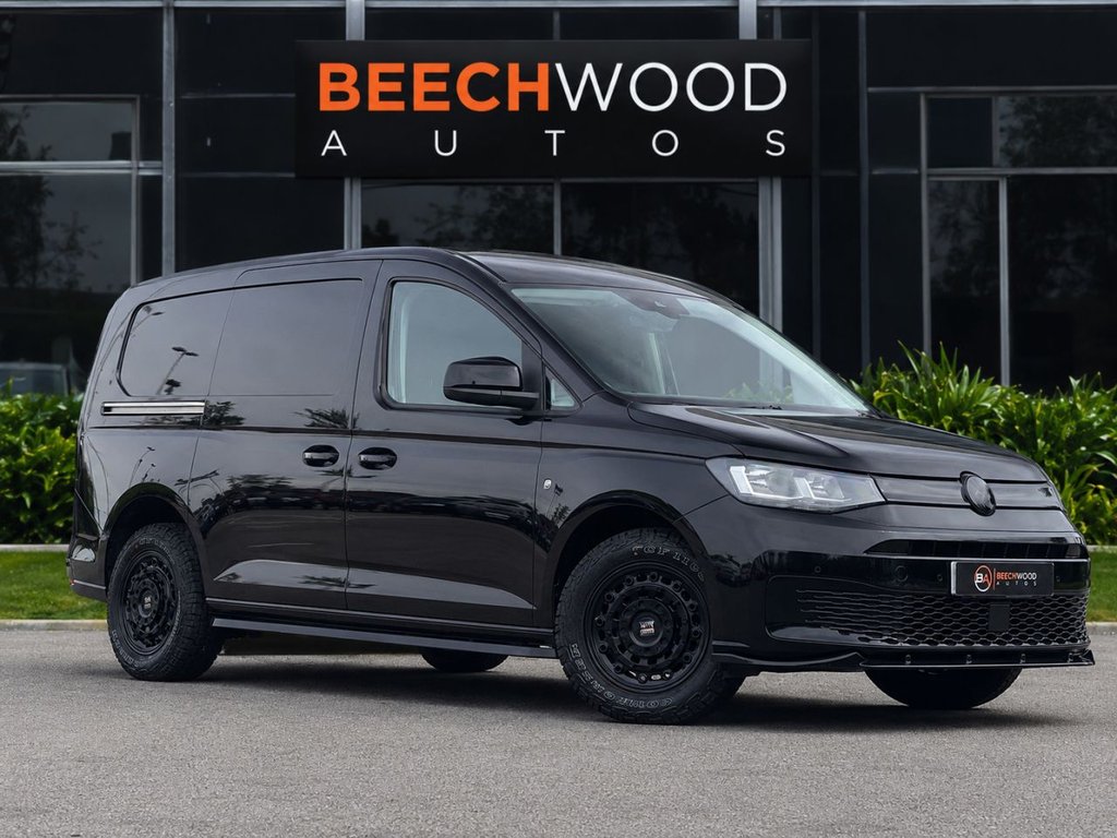 USED 2021 21 VOLKSWAGEN CADDY MAXI 2.0 TDI C20 Commerce Panel Van 6dr Diesel Manual LWB Euro 6 (s/s) (102 ps) BEECHWOOD STEALTH & NINJA PACK