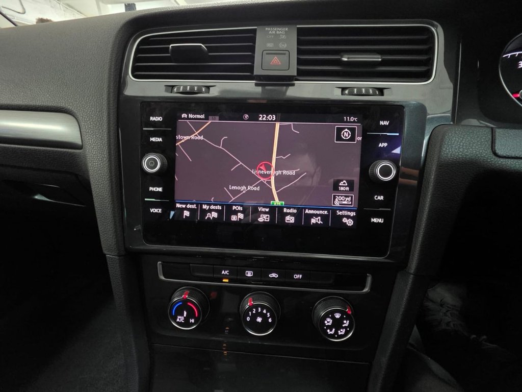 USED 2019 19 VOLKSWAGEN GOLF 1.6 TDI Match Hatchback 5dr Diesel DSG Euro 6 (s/s) (115 ps) 1 Owner - SatNav - Parking Sensors!