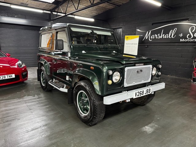 View our Land Rover Defender 90 2.5 TD5 Hard Top SUV Diesel Manual SWB (127 bhp) 7 SEATS 