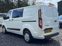 USED 2022 22 FORD TRANSIT CUSTOM 2.0 300 Trend 6 Seat Crew Van Double Cab 5dr Diesel Manual L1 H1 Euro 6 130PS 
