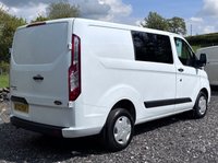 USED 2022 22 FORD TRANSIT CUSTOM 2.0 300 Trend 6 Seat Crew Van Double Cab 5dr Diesel Manual L1 H1 Euro 6 130PS 