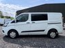 USED 2022 22 FORD TRANSIT CUSTOM 2.0 300 Trend 6 Seat Crew Van Double Cab 5dr Diesel Manual L1 H1 Euro 6 130PS 