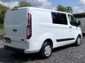 USED 2022 22 FORD TRANSIT CUSTOM 2.0 300 Trend 6 Seat Crew Van Double Cab 5dr Diesel Manual L1 H1 Euro 6 130PS 