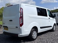 USED 2022 22 FORD TRANSIT CUSTOM 2.0 300 6 Seat Trend Crew Van Double Cab 5dr Diesel Manual L1 H1 Euro 6 130PS 