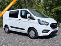 USED 2022 22 FORD TRANSIT CUSTOM 2.0 300 6 Seat Trend Crew Van Double Cab 5dr Diesel Manual L1 H1 Euro 6 130PS 