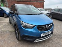 USED 2018 18 VAUXHALL CROSSLAND X 1.2 Turbo GPF Elite SUV 5dr Petrol Manual Euro 6 (s/s) (130 ps) *   SERVICE HISTORY - MOT**AIR CON*ALLOY WHEELS**WET BELT CHANGE