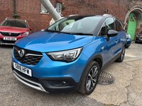 USED 2018 18 VAUXHALL CROSSLAND X 1.2 Turbo GPF Elite SUV 5dr Petrol Manual Euro 6 (s/s) (130 ps) *   SERVICE HISTORY - MOT**AIR CON*ALLOY WHEELS**WET BELT CHANGE