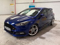 USED 2016 16 FORD FOCUS 2.0T EcoBoost ST-3 Hatchback 5dr Petrol Manual Euro 6 (s/s) (250 ps) FULL LEATHER SEATS & SAT NAV