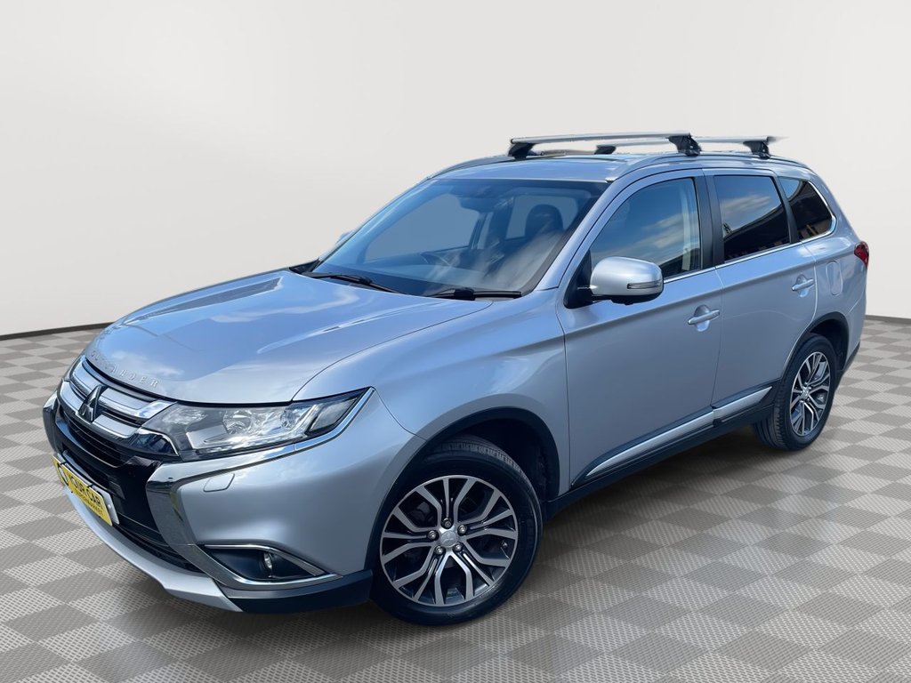 USED 2017 17 MITSUBISHI OUTLANDER 2.2 DI-D 4 SUV 5dr Diesel Auto 4WD Euro 6 (147 ps) 7 Seats, 360 Camera