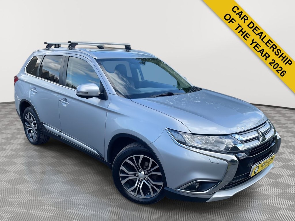 USED 2017 17 MITSUBISHI OUTLANDER 2.2 DI-D 4 SUV 5dr Diesel Auto 4WD Euro 6 (147 ps) 7 Seats, 360 Camera