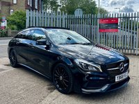 USED 2018 68 MERCEDES-BENZ CLA 2.1 CLA220d AMG Line Night Edition (Plus) Shooting Brake 5dr Diesel 7G-DCT Euro 6 (s/s) (170 ps) 