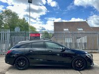 USED 2018 68 MERCEDES-BENZ CLA 2.1 CLA220d AMG Line Night Edition (Plus) Shooting Brake 5dr Diesel 7G-DCT Euro 6 (s/s) (170 ps) 