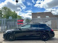 USED 2018 68 MERCEDES-BENZ CLA 2.1 CLA220d AMG Line Night Edition (Plus) Shooting Brake 5dr Diesel 7G-DCT Euro 6 (s/s) (170 ps) 
