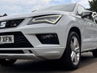 USED 2017 67 SEAT ATECA 2.0 TSI FR SUV 5dr Petrol DSG 4Drive Euro 6 (s/s) (190 ps) CAR PLAY | REVERSE CAMERA