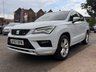 USED 2017 67 SEAT ATECA 2.0 TSI FR SUV 5dr Petrol DSG 4Drive Euro 6 (s/s) (190 ps) CAR PLAY | REVERSE CAMERA