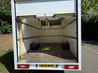USED 2021 21 FORD TRANSIT 2.0 350 EcoBlue 130BHP Leader LOW CHASSIS LWB L3 LOW LOADER LUTON VAN 1 OWNER+EURO 6+ 3.5 TONNE