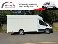 USED 2021 21 FORD TRANSIT 2.0 350 EcoBlue 130BHP Leader LOW CHASSIS LWB L3 LOW LOADER LUTON VAN 1 OWNER+EURO 6+ 3.5 TONNE
