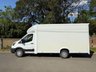 USED 2021 21 FORD TRANSIT 2.0 350 EcoBlue 130BHP Leader LOW CHASSIS LWB L3 LOW LOADER LUTON VAN 1 OWNER+EURO 6+ 3.5 TONNE