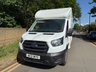USED 2021 21 FORD TRANSIT 2.0 350 EcoBlue 130BHP Leader LOW CHASSIS LWB L3 LOW LOADER LUTON VAN 1 OWNER+EURO 6+ 3.5 TONNE