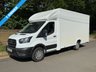 USED 2021 21 FORD TRANSIT 2.0 350 EcoBlue 130BHP Leader LOW CHASSIS LWB L3 LOW LOADER LUTON VAN 1 OWNER+EURO 6+ 3.5 TONNE