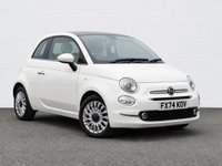 USED 2024 74 FIAT 500 1.0 MHEV Hatchback 3dr Petrol Manual Euro 6 (s/s) (70 bhp) PANORAMIC ROOF, AIR-CON