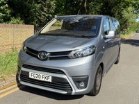 USED 2020 20 TOYOTA PROACE VERSO 1.5D Shuttle Medium EURO 6 (9 Seat) (120 ps) L1 H1 SWB MINI BUS MPV PRIVACY+1 OWNER+CLIMATE+A/C+