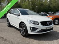 USED 2015 15 VOLVO XC60 2.0 D4 R-Design Nav SUV 5dr Diesel Geartronic Euro 6 (s/s) (181 ps) 8 SERVICES INC + AUTO + R-DESIGN