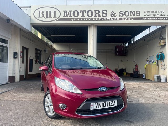 2010 FIESTA 1.25 ZETEC HATCHBACK 5DR PETROL MANUAL 129 G KM, 81 BHP 3,995... photo