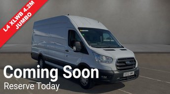 2022 FORD TRANSIT 2.0 350 EcoBlue Trend Panel Van 5dr Diesel Manual RWD L4 H3 Euro 6 (s/s) (130 ps) &pound;17495.00