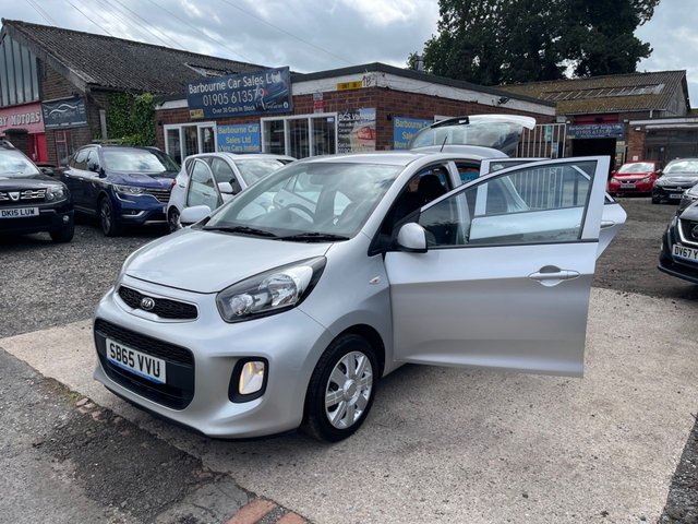 2015 65 KIA PICANTO 1.0 1 Hatchback 5dr Petrol Manual Euro 5 (68 bhp) Insurance group 2, MOT May 2027, 7 Service stamps